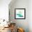 Liquid Horizon II-Jennifer Goldberger-Framed Art Print displayed on a wall