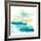 Liquid Horizon II-Jennifer Goldberger-Framed Art Print