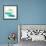 Liquid Horizon II-Jennifer Goldberger-Framed Art Print displayed on a wall
