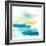 Liquid Horizon II-Jennifer Goldberger-Framed Art Print