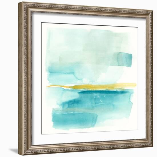 Liquid Horizon III-Jennifer Goldberger-Framed Art Print