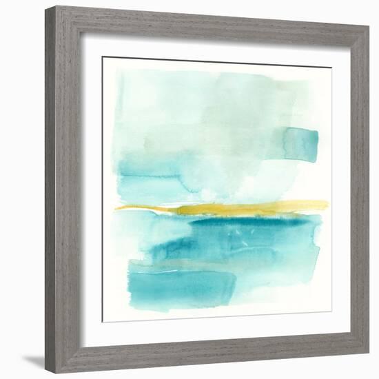 Liquid Horizon III-Jennifer Goldberger-Framed Art Print