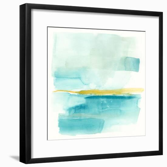 Liquid Horizon III-Jennifer Goldberger-Framed Art Print