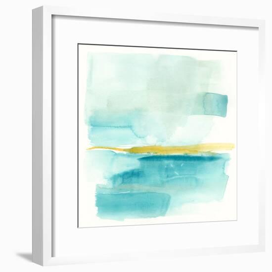 Liquid Horizon III-Jennifer Goldberger-Framed Art Print