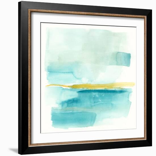 Liquid Horizon III-Jennifer Goldberger-Framed Art Print