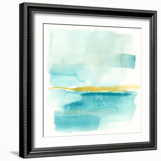 Liquid Horizon III-Jennifer Goldberger-Framed Art Print