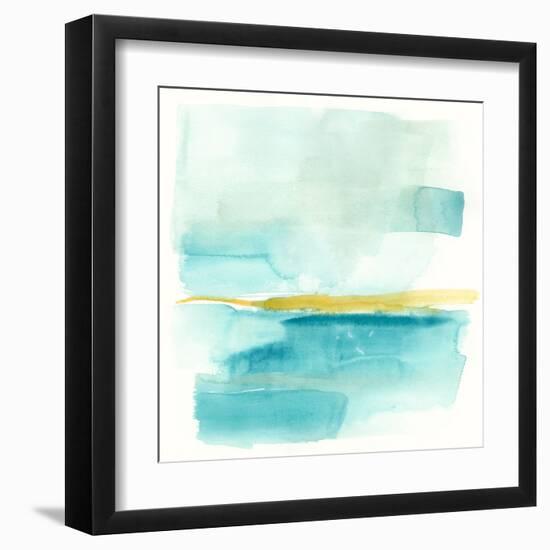 Liquid Horizon III-Jennifer Goldberger-Framed Art Print