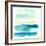 Liquid Horizon V-Jennifer Goldberger-Framed Art Print