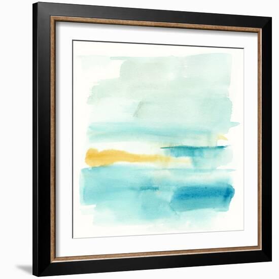 Liquid Horizon VI-Jennifer Goldberger-Framed Art Print