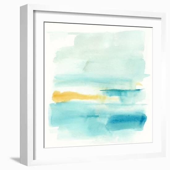 Liquid Horizon VI-Jennifer Goldberger-Framed Art Print