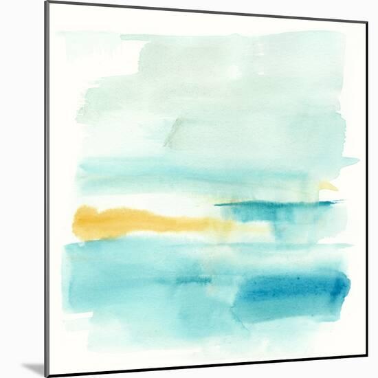 Liquid Horizon VI-Jennifer Goldberger-Mounted Art Print