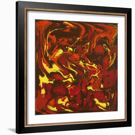 Liquid Industrial IIII - Canvas IV-Hilary Winfield-Framed Giclee Print