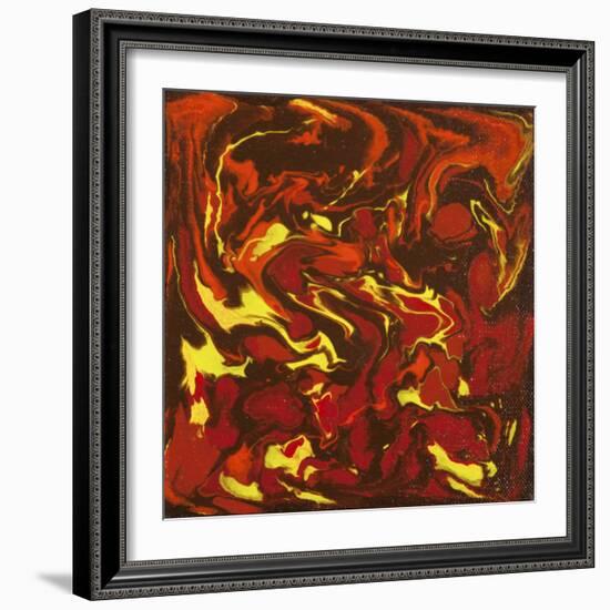 Liquid Industrial IIII - Canvas IV-Hilary Winfield-Framed Giclee Print