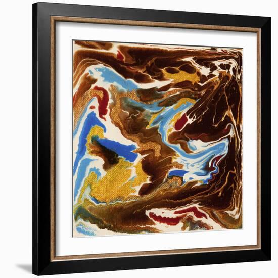 Liquid Industrial IIII - Canvas XIX-Hilary Winfield-Framed Giclee Print