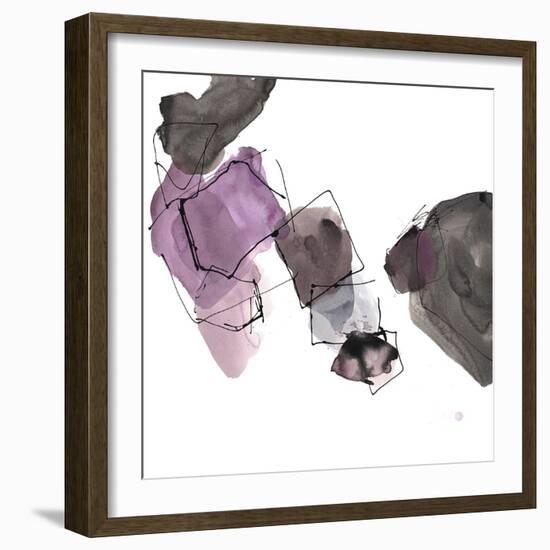 Liquid Stone 2-Lora Gold-Framed Art Print