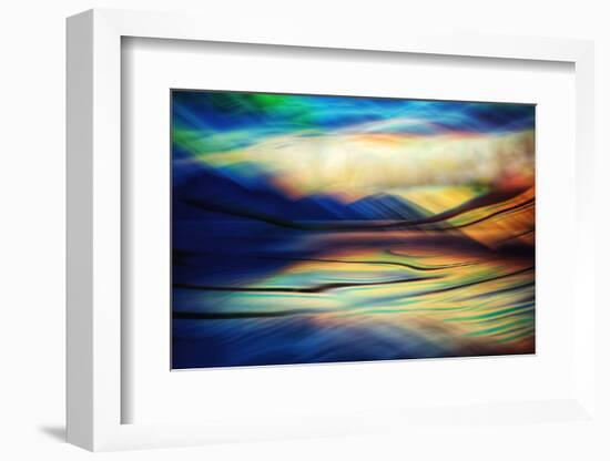 Liquid Sunset-Ursula Abresch-Framed Photographic Print