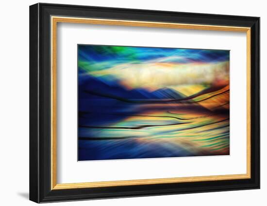 Liquid Sunset-Ursula Abresch-Framed Photographic Print