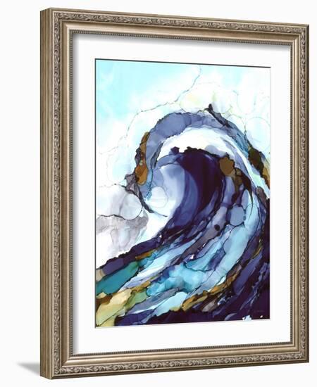 Liquid Wave 1-Megan Swartz-Framed Art Print