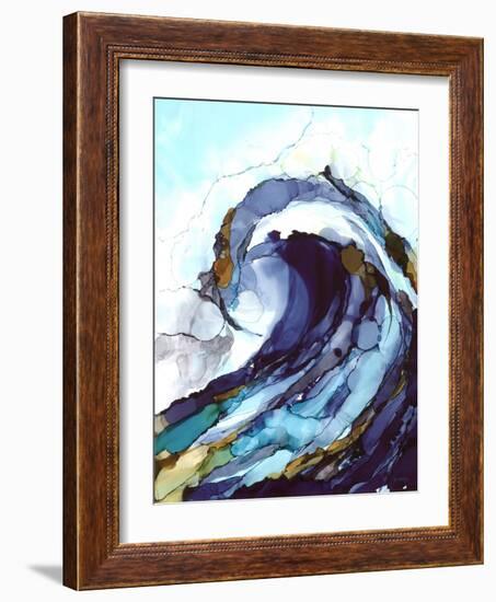 Liquid Wave 1-Megan Swartz-Framed Art Print