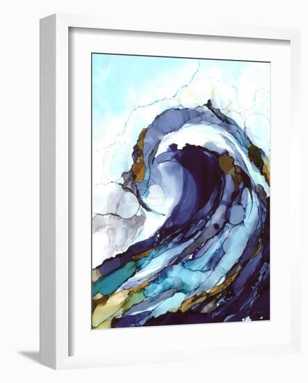 Liquid Wave 1-Megan Swartz-Framed Art Print