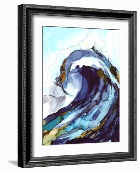 Liquid Wave 1-Megan Swartz-Framed Art Print