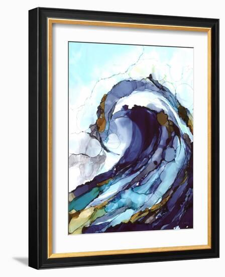 Liquid Wave 1-Megan Swartz-Framed Art Print