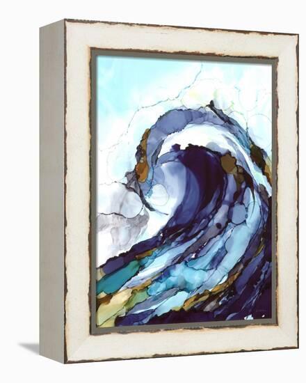 Liquid Wave 1-Megan Swartz-Framed Stretched Canvas