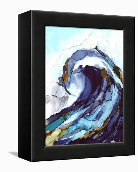 Liquid Wave 1-Megan Swartz-Framed Stretched Canvas