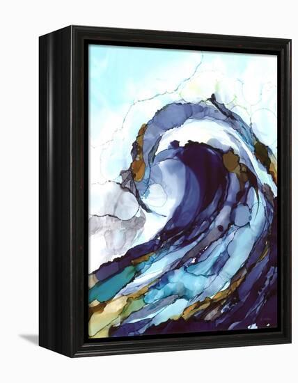 Liquid Wave 1-Megan Swartz-Framed Stretched Canvas