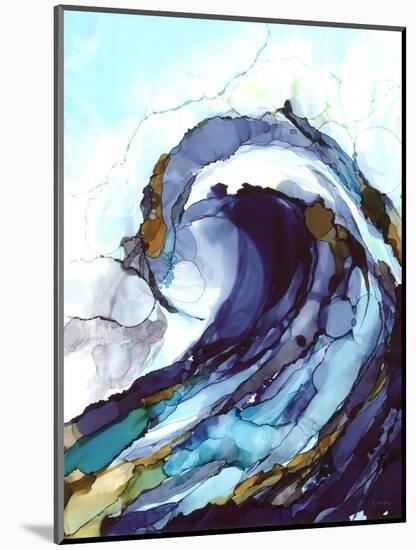 Liquid Wave 1-Megan Swartz-Mounted Premium Giclee Print