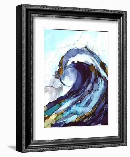 Liquid Wave 1-Megan Swartz-Framed Premium Giclee Print