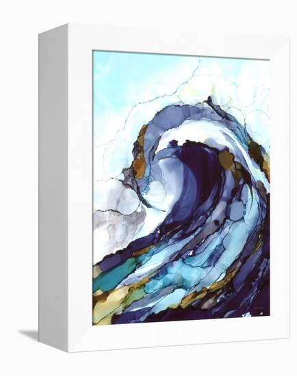 Liquid Wave 1-Megan Swartz-Framed Stretched Canvas