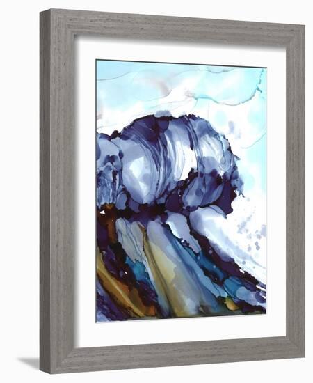 Liquid Wave 2-Megan Swartz-Framed Art Print