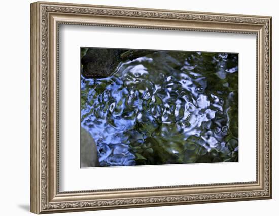 Liquid-K.B. White-Framed Photographic Print