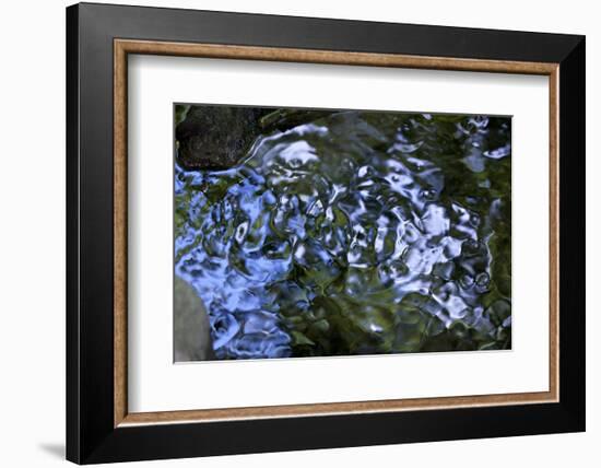 Liquid-K.B. White-Framed Photographic Print