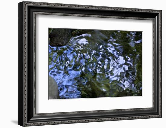 Liquid-K.B. White-Framed Photographic Print