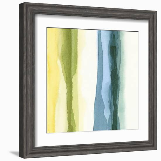 Liquidity IV-Chariklia Zarris-Framed Art Print