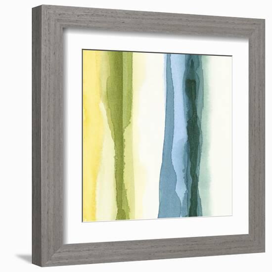 Liquidity IV-Chariklia Zarris-Framed Art Print