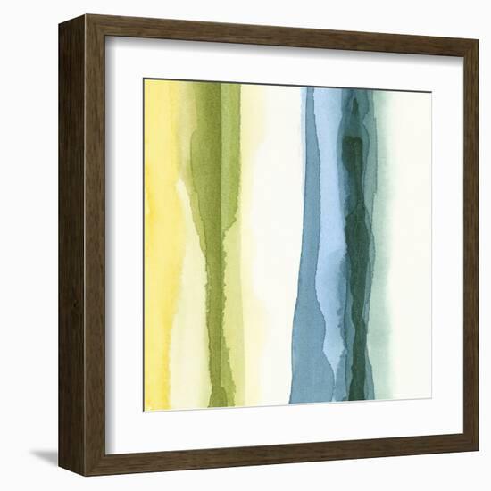 Liquidity IV-Chariklia Zarris-Framed Art Print