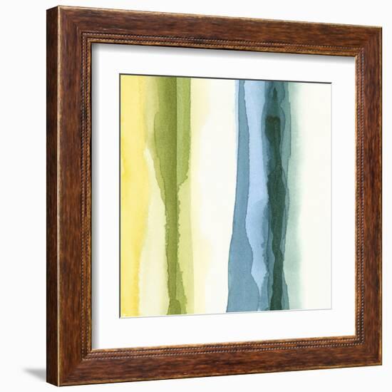 Liquidity IV-Chariklia Zarris-Framed Art Print