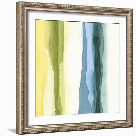 Liquidity IV-Chariklia Zarris-Framed Art Print