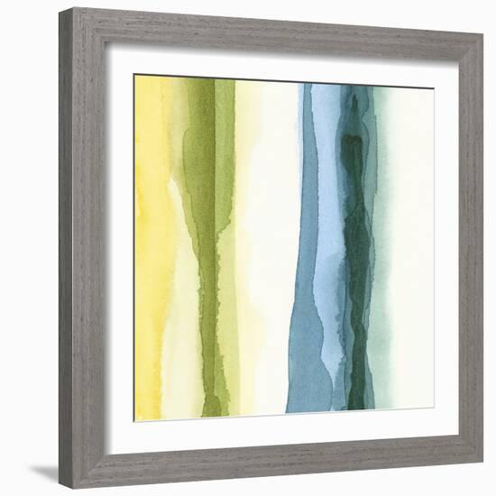 Liquidity IV-Chariklia Zarris-Framed Art Print