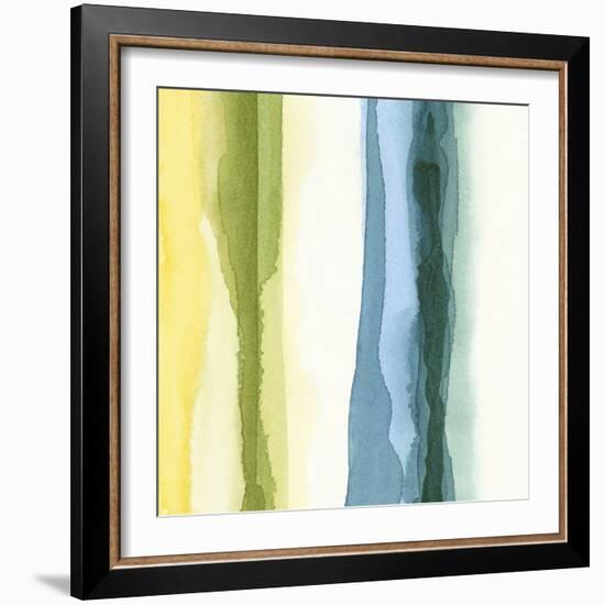 Liquidity IV-Chariklia Zarris-Framed Art Print