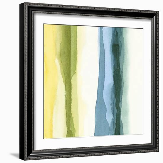 Liquidity IV-Chariklia Zarris-Framed Art Print