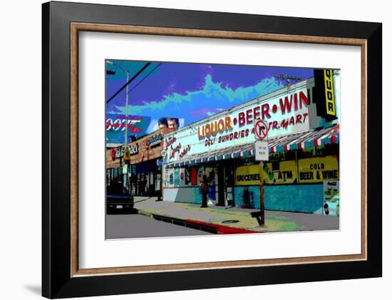 Liquor Beer Wine, Venice Beach, California-Steve Ash-Framed Giclee Print
