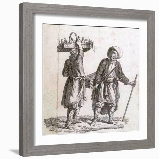 Liquor Seller-null-Framed Giclee Print