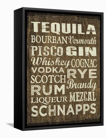 Liquor Sign II-Erin Clark-Framed Premier Image Canvas