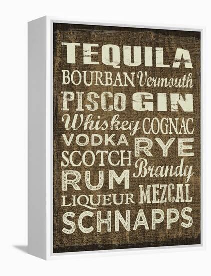 Liquor Sign II-Erin Clark-Framed Premier Image Canvas