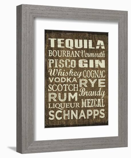 Liquor Sign II-Erin Clark-Framed Giclee Print