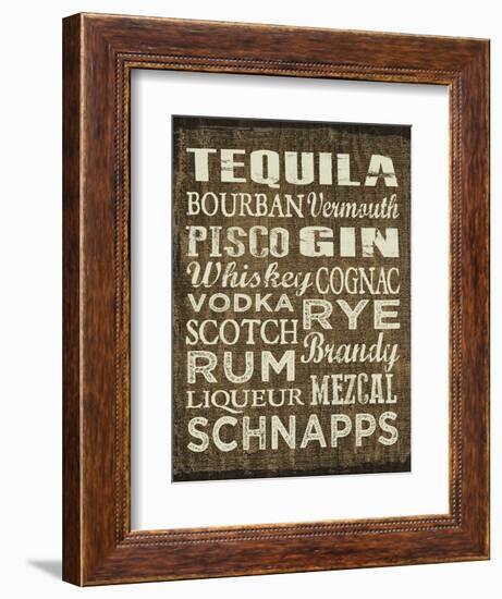 Liquor Sign II-Erin Clark-Framed Giclee Print